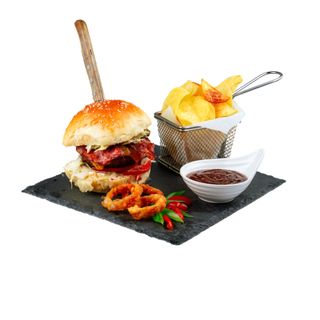 Телешки бургер 