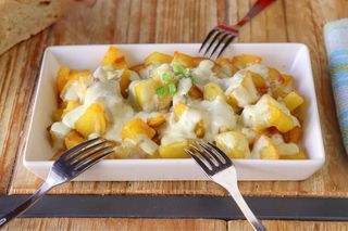 Patatas Fritas Al Cabrales