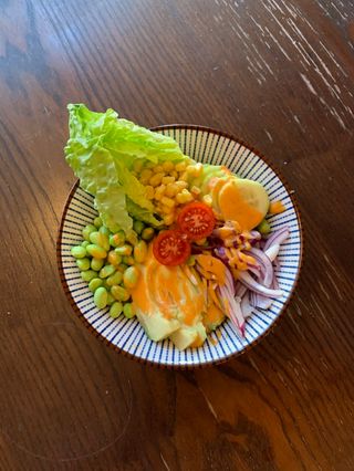 Poke bowl vegetal 