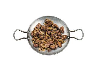 Пилешки дроб с лук (250г)