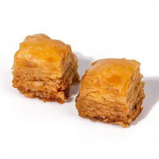 Baklawa de almendras y miel