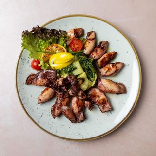 Lignje na žaru - posno