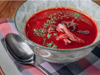 Борщ з копченою грушею (350g)