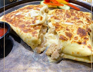 Crêpe Poulet Gratinée