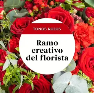 Ramo creativo del florista - Rojo