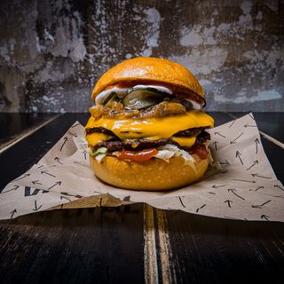 Double Smashed con Patats Fritas