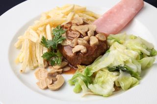 Bife à Hippopotamus com Cogumelos