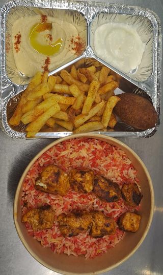The Lebanese  Plate ( وجبة لبنانية )