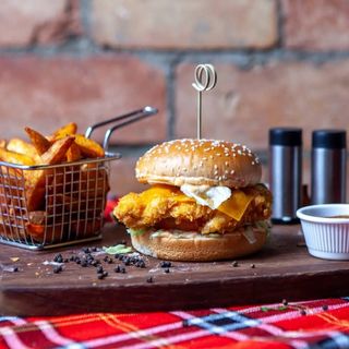 Chicken crispy burger