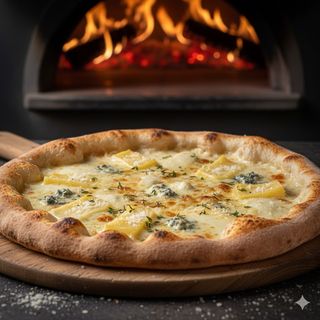 Pizza 4 quesos (30 cm.)