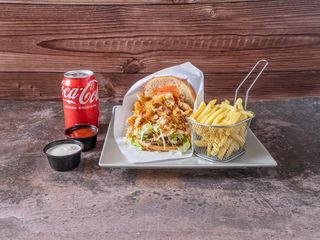 Menú Kebab Doble de Carne