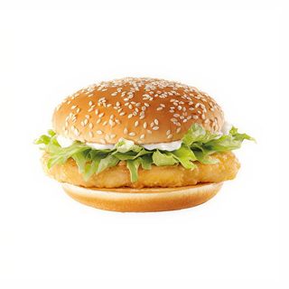 Chicken Burger with batata