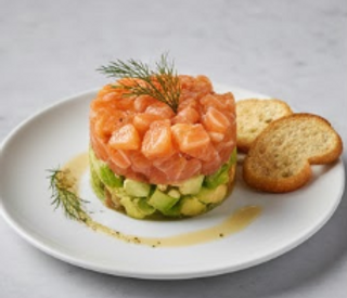 Tartar De Salmón Y Aguacate