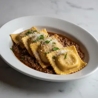 Ravioli De Estofado De Ternera