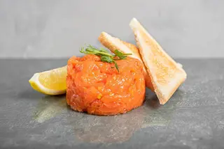Tatar z łososia 150g