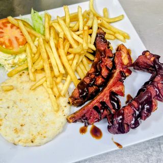Costillas bbq