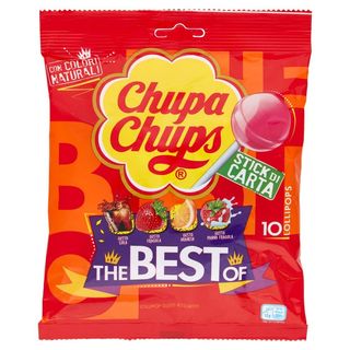 CHUPA CHUPS 10 LOLLIPOPS ASSORTITI