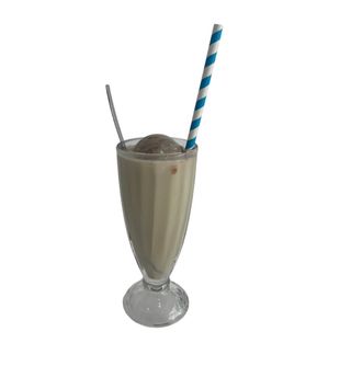Horchata con bola chocolate 