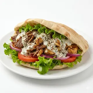 Doner Kebab Doble Con Queso