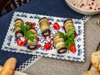 Badrijani cu nuci greceşti