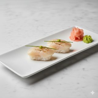 Nigiri De Vieira 2 Piezas