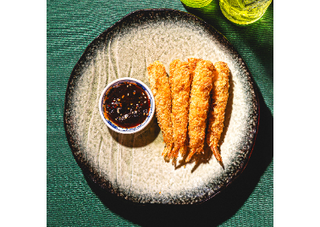 langostinos crocantes en salsa mahonesa Spicy