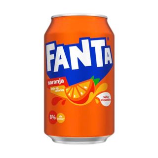 Fanta Naranja lata 330ml.