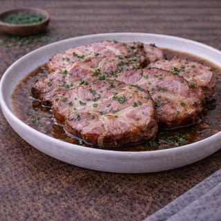 Pieczeń wieprzowa po myśliwsku