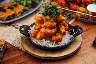 Sriracha Chilli Prawns        