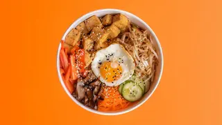 Bibimbap z tofu
