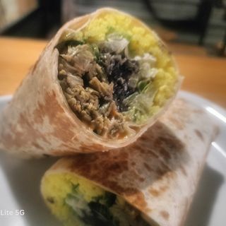 Burrito de alcachofa vegetal 