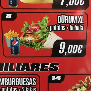 Menú 8