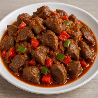 Peppered gizzard