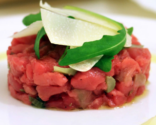 Piadina Virginia con Tartàre di Manzo