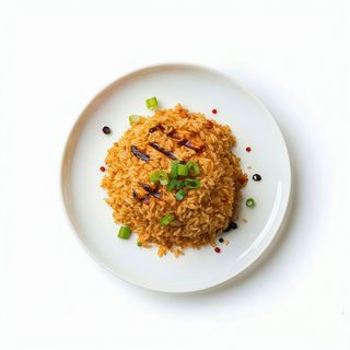 Arroz frito estilo tailandés