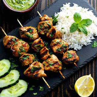 Chicken Hariyali Tikka