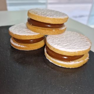 ALFAJORES DE DULCE DE LECHE (POR 2 UNIDADES)