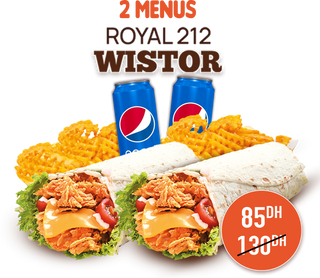 2 MENU ROYAL 212 WISTOR