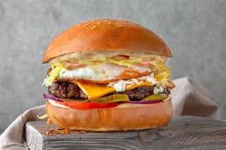 Egg & Bacon Burger