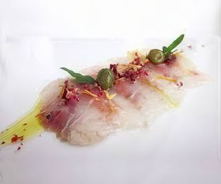 Carpaccio di branzino