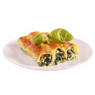 canelones de espinaca a la catalana (3 unidades)