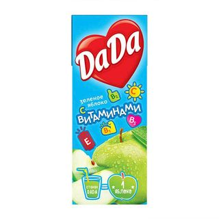 Сок DaDa Зеленое яблоко 