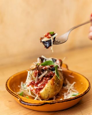 Patata maritata parmigiana