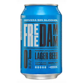 Cerveza Damm Sin (33 Cl.)