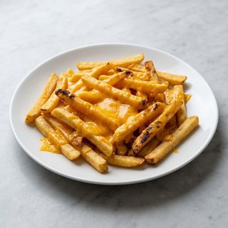 Cheddar fries
