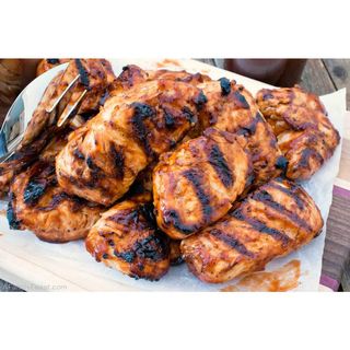 Bbq Turkey with Side