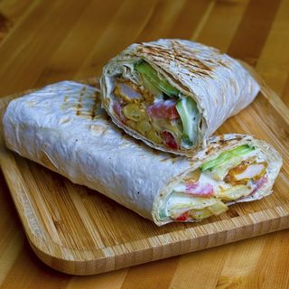 Шаурма с курицей острый