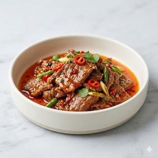 Wok De Ternera Picante