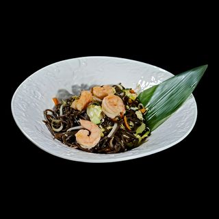 270. Soba con gamberi