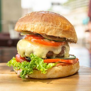Cheeseburger 130gr
